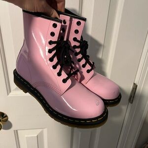 Pink Doc Marten Boots women’s size 7